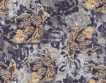 中国风印花华亿平台图片