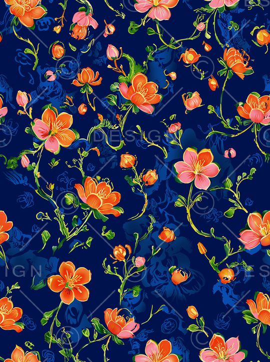 抽象印花华亿平台图片