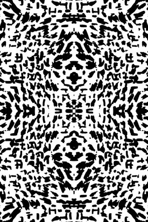 黑白印花华亿平台图片