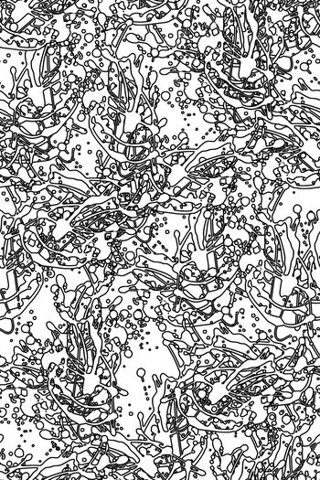 黑白印花华亿平台图片