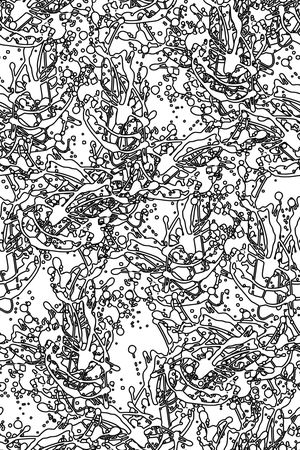 黑白印花华亿平台图片