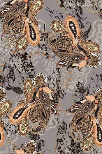 民族风印花华亿平台图片