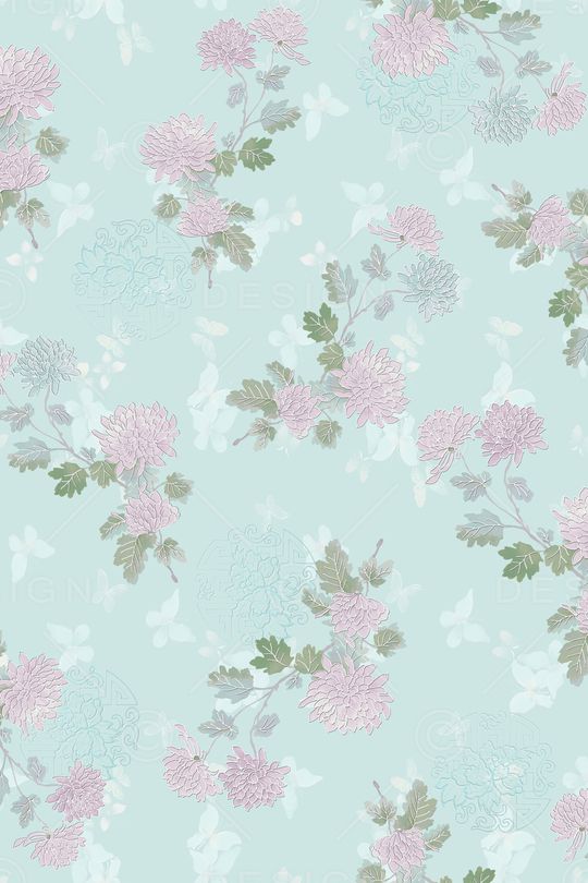 中国风印花华亿平台图片