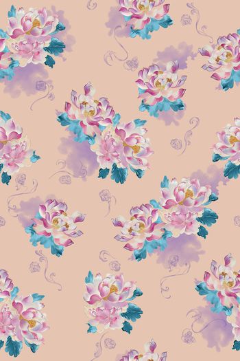 中国风印花华亿平台图片