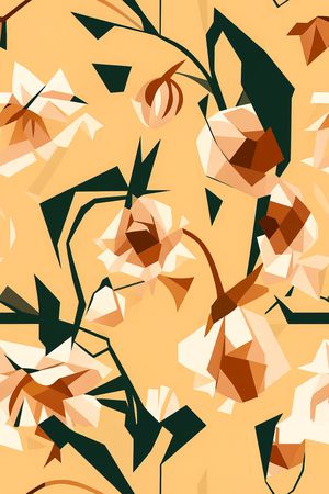 植物印花华亿平台图片