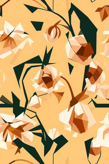 植物印花华亿平台图片