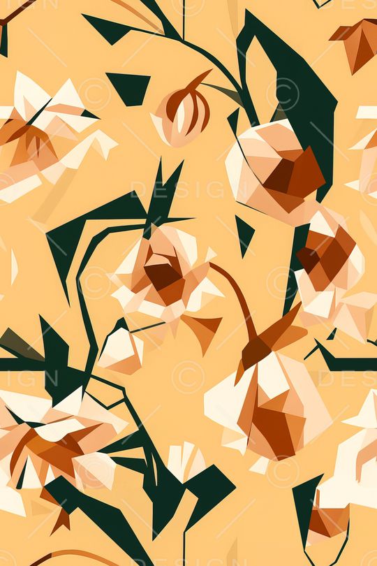 植物印花华亿平台图片