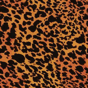 豹纹印花华亿平台图片