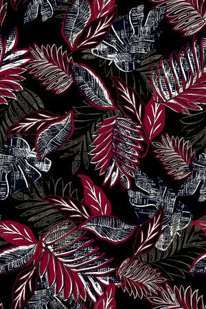 绿植树叶印花华亿平台图片