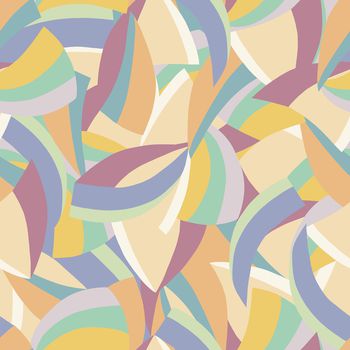 彩色几何印花华亿平台图片