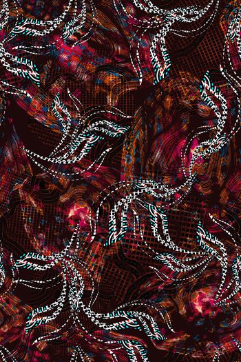 线条印花华亿平台图片