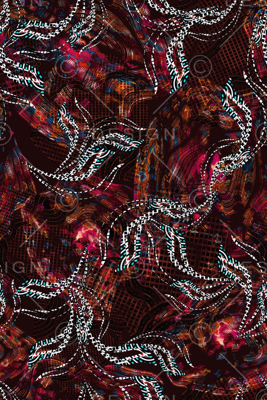 线条印花华亿平台图片