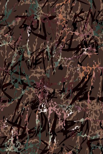 笔触印花华亿平台图片