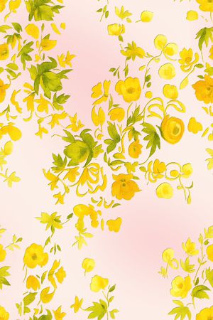 植物印花华亿平台图片