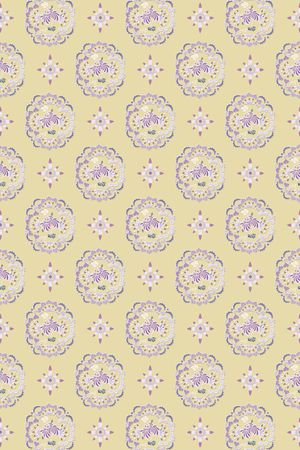 中国风印花华亿平台图片