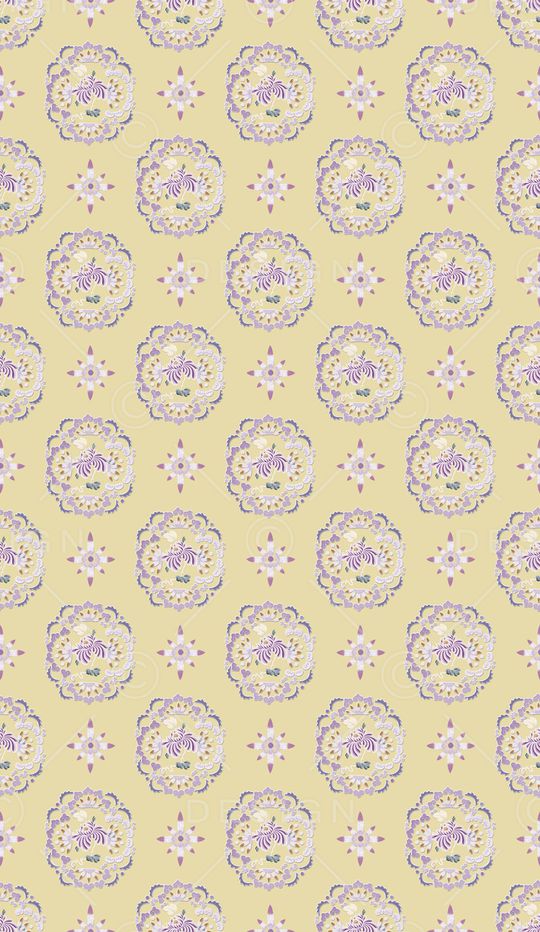 中国风印花华亿平台图片