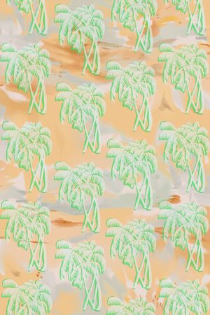 植物印花华亿平台图片