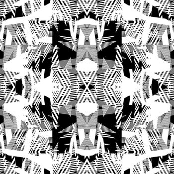 黑白印花华亿平台图片