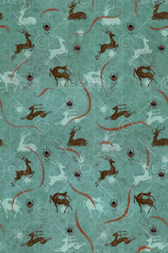 中国风印花华亿平台图片