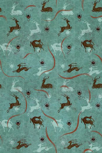 中国风印花华亿平台图片