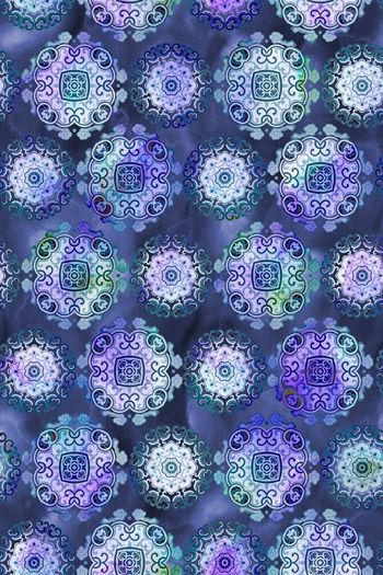 中国风印花华亿平台图片