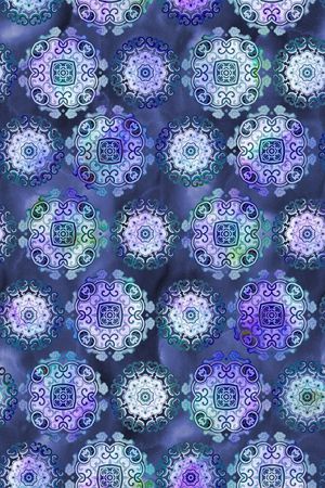 中国风印花华亿平台图片