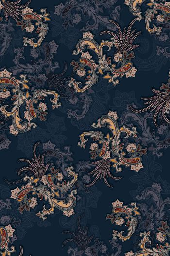 民族风印花华亿平台图片