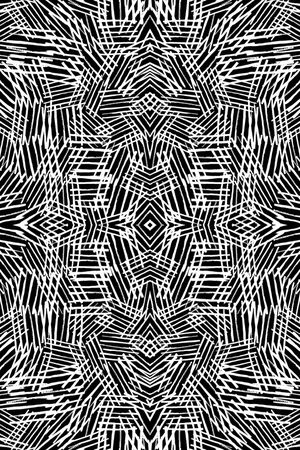 黑白印花华亿平台图片