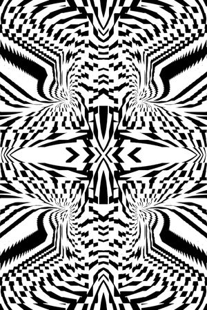 黑白印花华亿平台图片