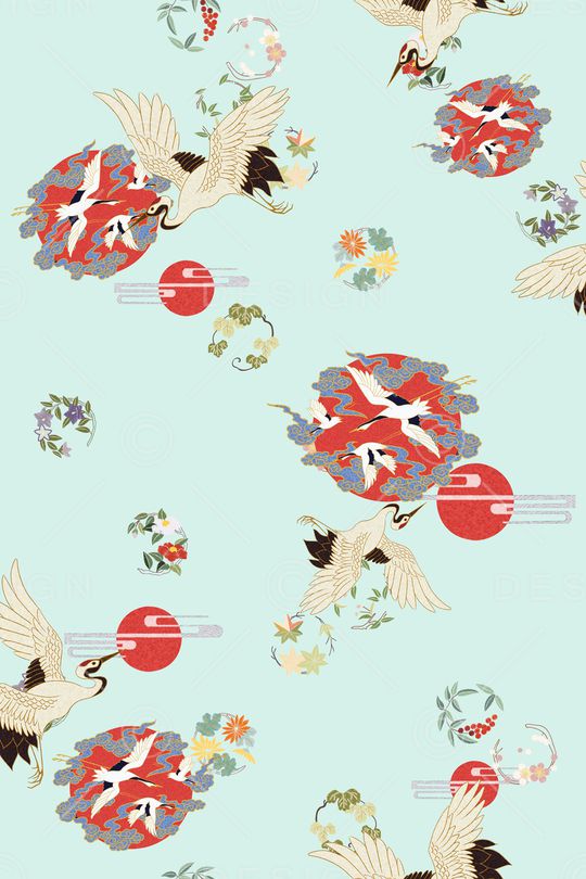 中国风印花华亿平台图片