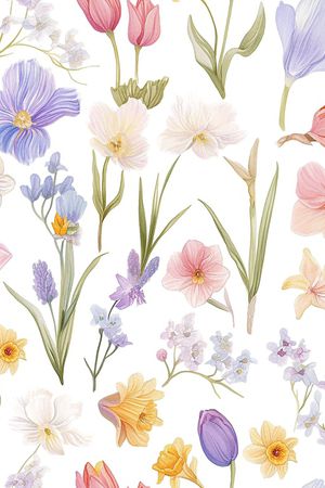 小清新印花华亿平台图片