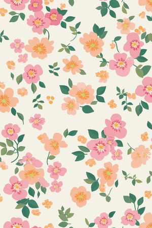 小清新印花华亿平台图片