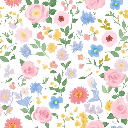 小清新印花华亿平台图片