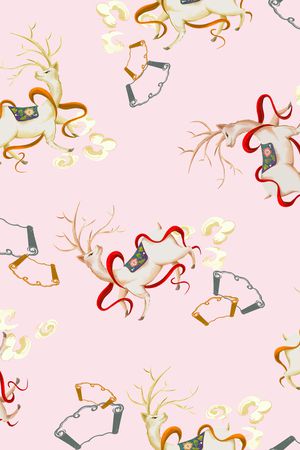 中国风印花华亿平台图片