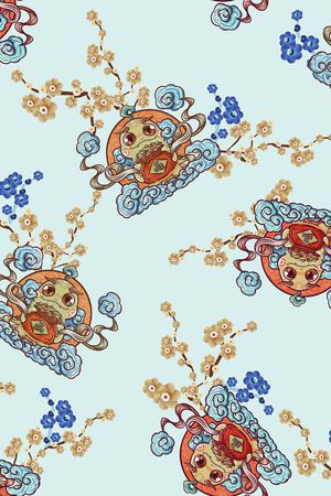 祥云印花华亿平台图片