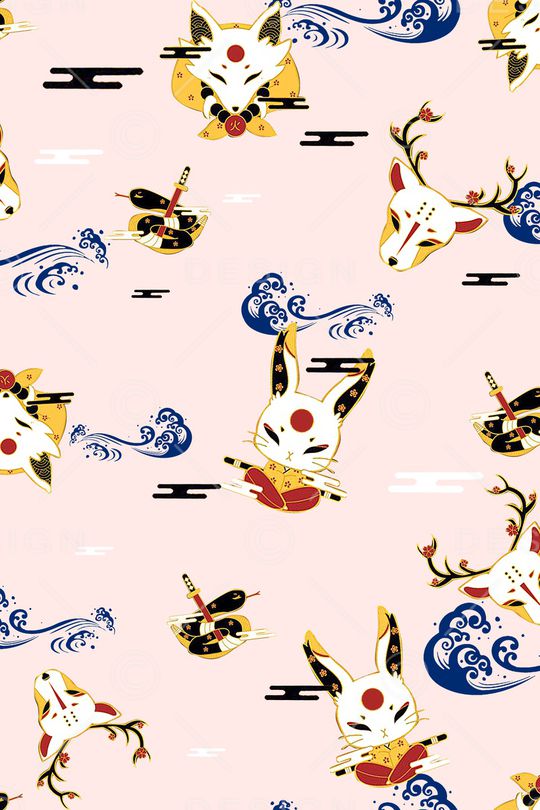 日式印花华亿平台图片