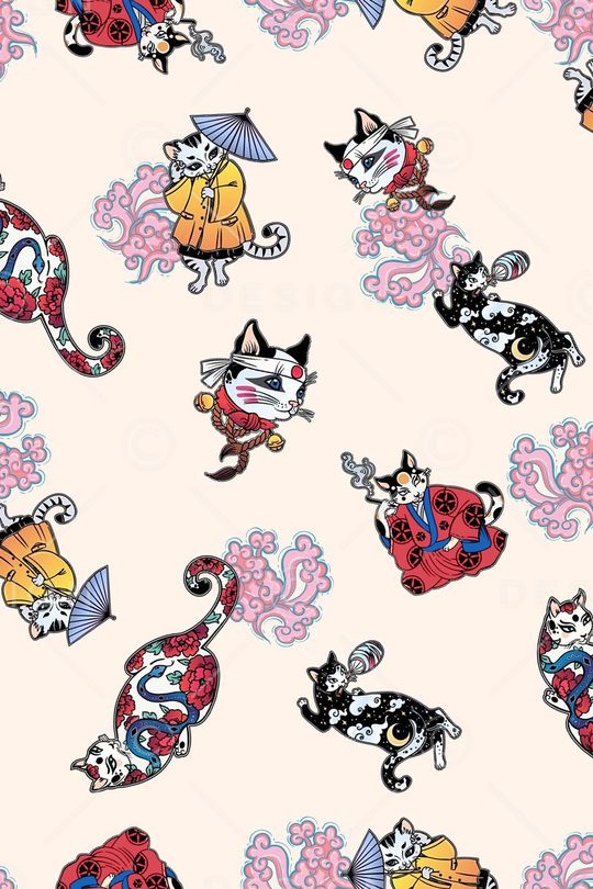 日式印花华亿平台图片