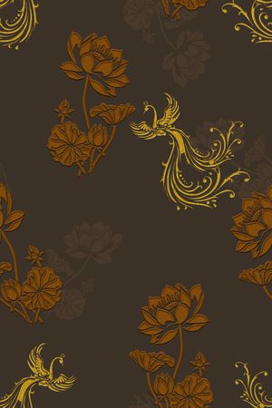 中老年印花华亿平台图片