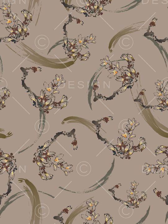 中国风印花华亿平台图片