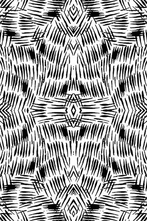 黑白印花华亿平台图片