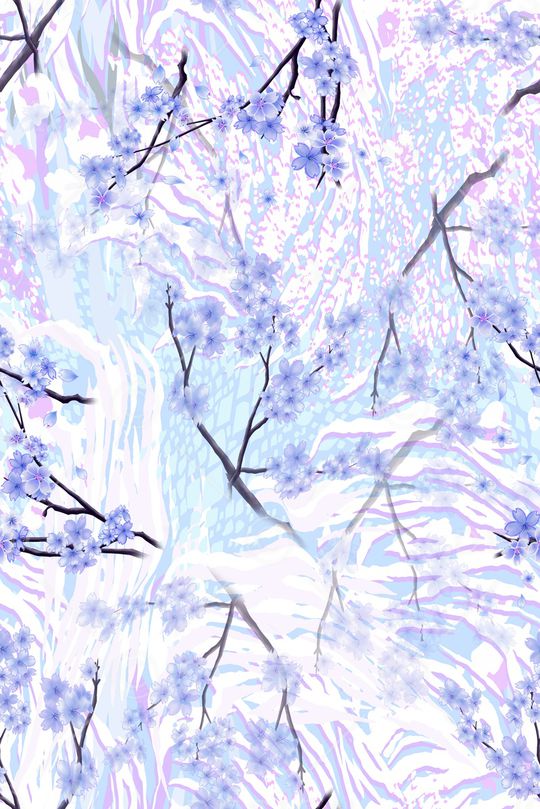 中国风印花华亿平台图片