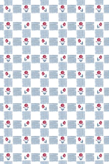 手绘玫瑰印花华亿平台图片