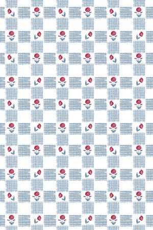 手绘玫瑰印花华亿平台图片