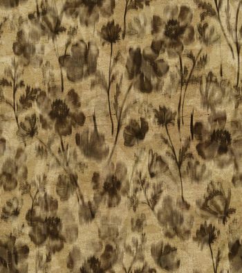 黑底花卉印花华亿平台图片