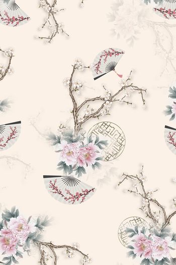 中国风印花华亿平台图片