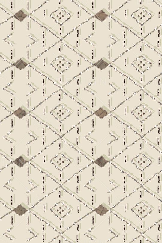 复古印花华亿平台图片