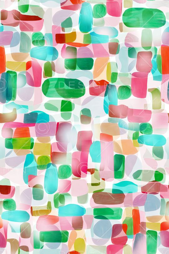 抽象印花华亿平台图片