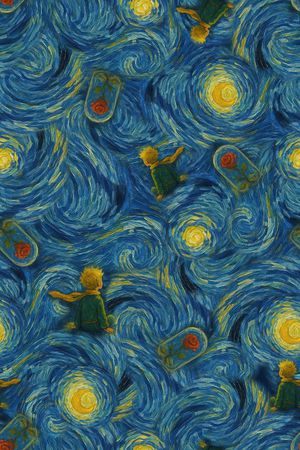 梵高印花华亿平台图片