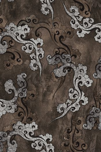 中国风印花华亿平台图片