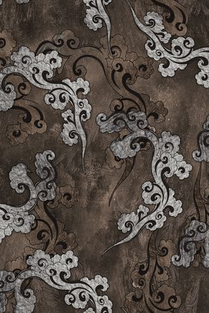 中国风印花华亿平台图片